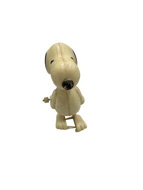 Vintage 1958 Snoopy Wind-Up Toy Figure Made In Japan United Feature Syndicate